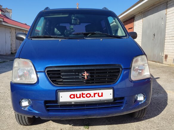 2003 Suzuki Wagon R Solio II, синий, 850000 рублей - вид 5