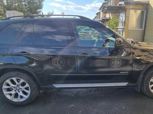 2011 BMW X5 35i II (E70) Рестайлинг, чёрный - вид 2