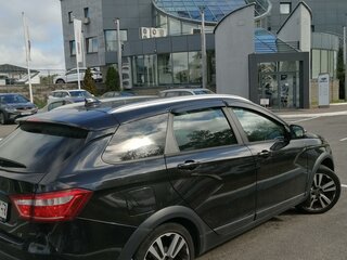 2018 Lada (ВАЗ) Vesta SW I, чёрный, 1500000 рублей, вид 3