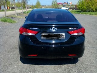 2011 Hyundai Avante V, чёрный, 950000 рублей, вид 5