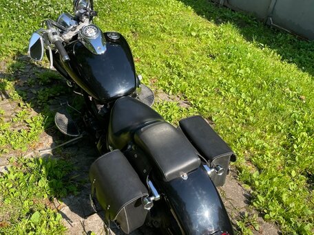 1996 Yamaha XVS400 Drag Star, чёрный, 300000 рублей, вид 4