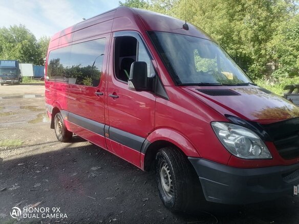 2007 Mercedes-Benz Sprinter, красный, 1450000 рублей - вид 5