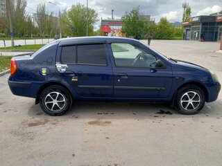 2002 Renault Symbol I Рестайлинг, синий, 270000 рублей, вид 2