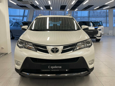 2014 Toyota RAV4 IV (XA40), белый, 1445000 рублей, вид 3