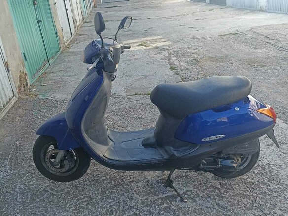 1997 Honda Lead 100, синий, 60000 рублей - вид 11