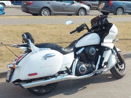 2011 Kawasaki VN1700 Vulcan, белый, 870000 рублей, вид 5