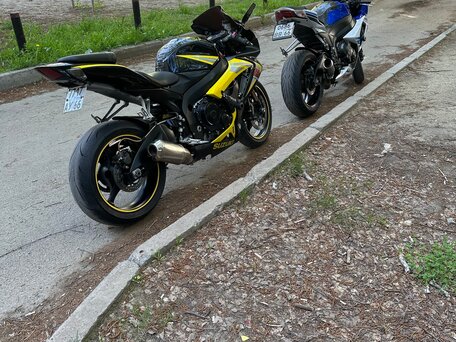 2006 Suzuki GSX-R 750, жёлтый, 620000 рублей, вид 3