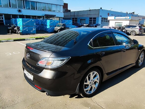 2009 Mazda 6 II (GH) Рестайлинг, коричневый, 827000 рублей - вид 3