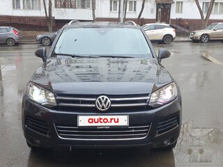 2012 Volkswagen Touareg II, чёрный, 2300000 рублей, вид 1