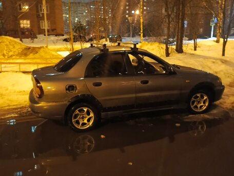 2008 Chevrolet Lanos I, зелёный, 149500 рублей, вид 3