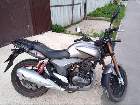 2011 Stels Flame 200, серебристый, 300000 рублей - вид 3