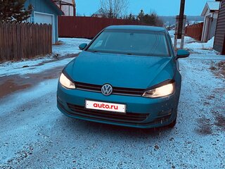 2014 Volkswagen Golf VII, голубой, 1250000 рублей, вид 4