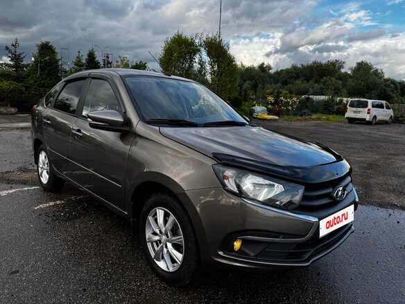 2021 Lada (ВАЗ) Granta I Рестайлинг, коричневый, 650000 рублей - вид 7