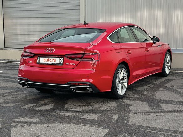 2022 Audi A5 Sportback 40 TFSI II (F5) Рестайлинг, пурпурный, 4300000 рублей - вид 6