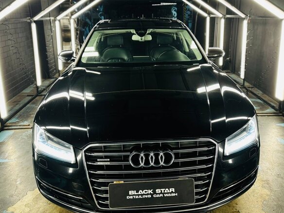 2014 Audi A8 Long III (D4) Рестайлинг, чёрный, 2562434 рублей - вид 2