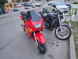 1992 Kawasaki ZZR 250, красный, 210000 рублей, вид 2
