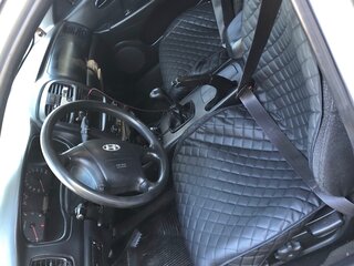 2005 Hyundai Sonata IV (EF) Рестайлинг, серый, 330000 рублей, вид 4