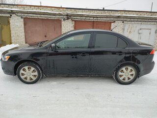 2007 Mitsubishi Lancer X, чёрный, 535000 рублей, вид 3
