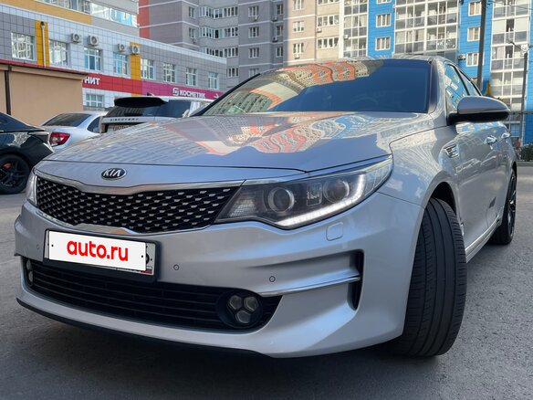 2017 Kia Optima IV, серебристый