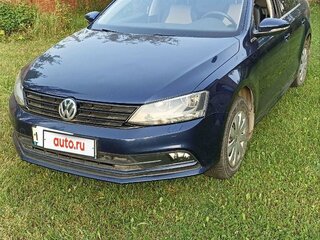 2015 Volkswagen Jetta VI, синий, 1400000 рублей, вид 1