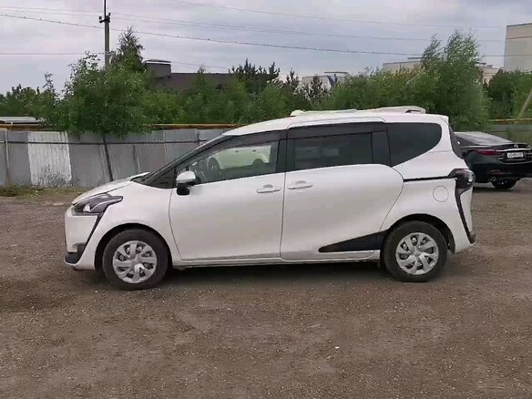 2018 Toyota Sienta II, белый, 1900000 рублей - вид 7