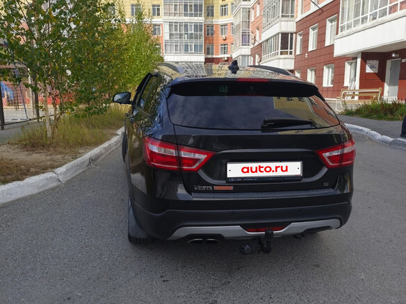 2019 Lada (ВАЗ) Vesta SW Cross I, чёрный, 1050000 рублей - вид 4