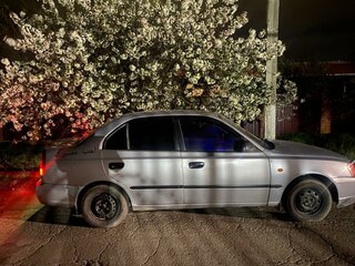 2007 Hyundai Accent ТагАЗ II, серебристый, 360000 рублей, вид 3