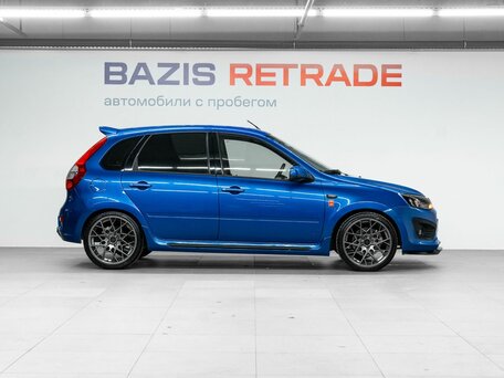 2017 Lada (ВАЗ) Kalina Sport II, синий, 750000 рублей, вид 4