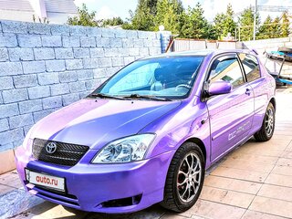 2002 Toyota Corolla IX (E120, E130), фиолетовый, 1000000 рублей, вид 1