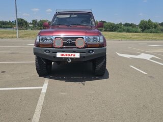 1997 Toyota Land Cruiser 80 Series Рестайлинг, красный, 2400000 рублей, вид 2