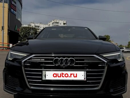 2021 Audi A6 45 TFSI V (C8), чёрный, 4299000 рублей, вид 5