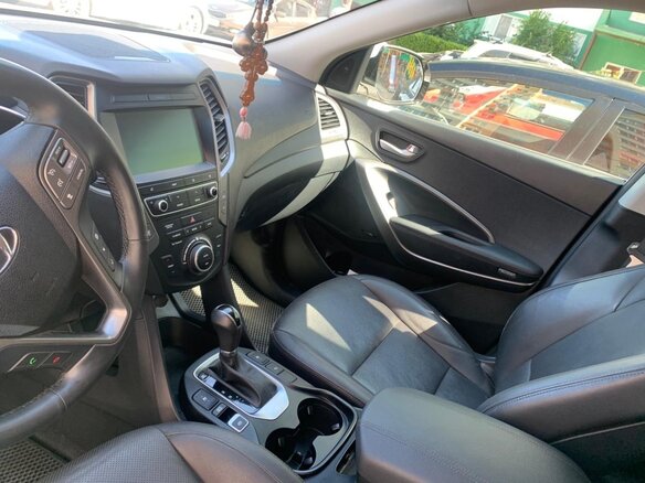 2017 Hyundai Santa Fe III Рестайлинг, белый - вид 6