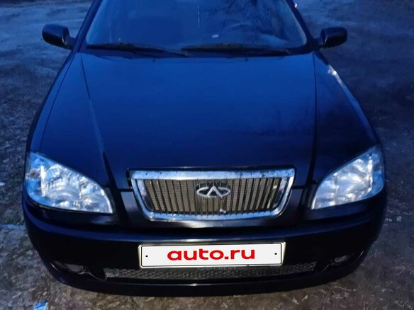 2008 Chery Amulet (A15) I, чёрный, 185000 рублей