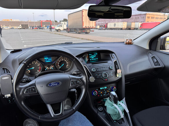2018 Ford Focus III Рестайлинг, серый, 1520000 рублей - вид 10