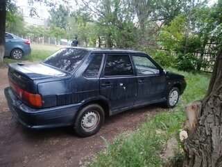 2008 Lada (ВАЗ) 2115, чёрный, 60000 рублей, вид 2