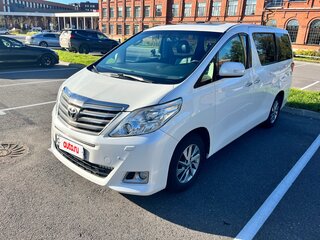 2012 Toyota Alphard II, белый, 2690000 рублей, вид 1