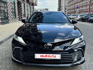 2019 Toyota Camry VIII (XV70), чёрный, 2400000 рублей, вид 2