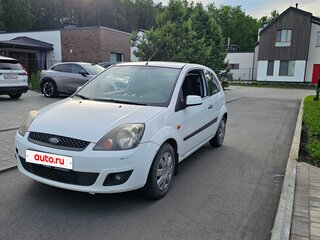 2008 Ford Fiesta Mk5, белый, 340000 рублей, вид 1