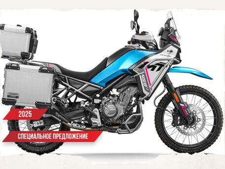 2025 CFMoto 450MT Touring, голубой, 845910 рублей, вид 1