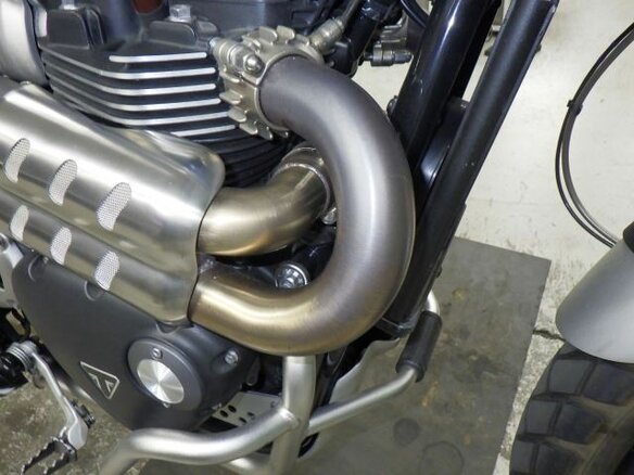 2022 Triumph Scrambler, синий, 1200000 рублей - вид 12