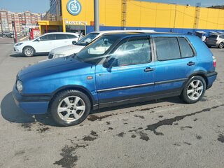 1993 Volkswagen Golf III, синий, 250000 рублей, вид 4