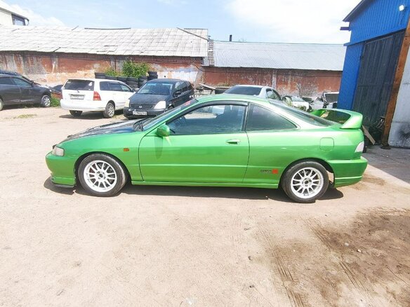 1993 Honda Integra III, зелёный - вид 3