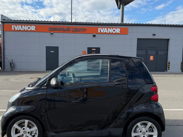 2009 Smart Fortwo II, чёрный, 449000 рублей - вид 3