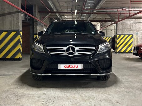 2017 Mercedes-Benz GLE 350 d I (W166), чёрный, вид 3