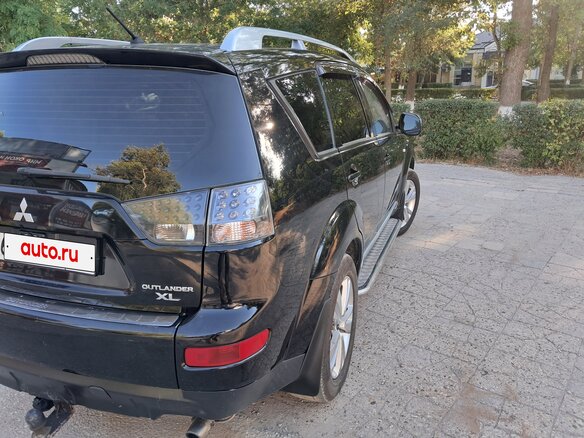 2007 Mitsubishi Outlander II, чёрный, 1200000 рублей - вид 8