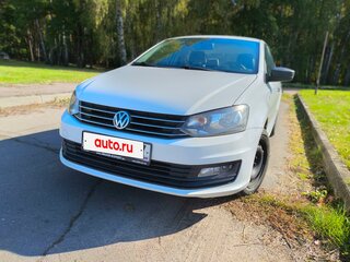 2018 Volkswagen Polo V Рестайлинг, белый, 980000 рублей, вид 2