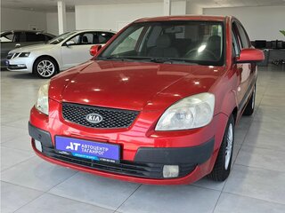 2006 Kia Rio II, красный, 420000 рублей, вид 4