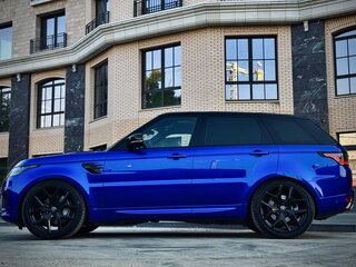 2018 Land Rover Range Rover Sport II Рестайлинг, синий, 5900000 рублей, вид 3