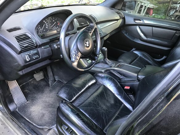 2003 BMW X5 4.6is I (E53), чёрный, 619000 рублей - вид 7