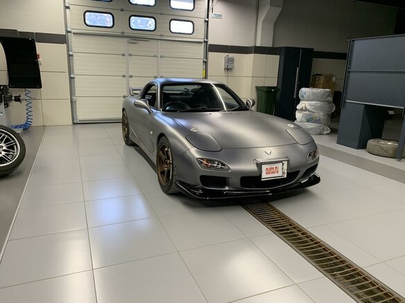 1995 Mazda RX-7 III (FD), серый - вид 6